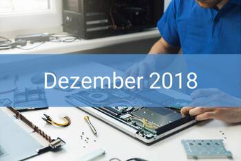 Reparatur-Index für Notebooks Dezember 2018