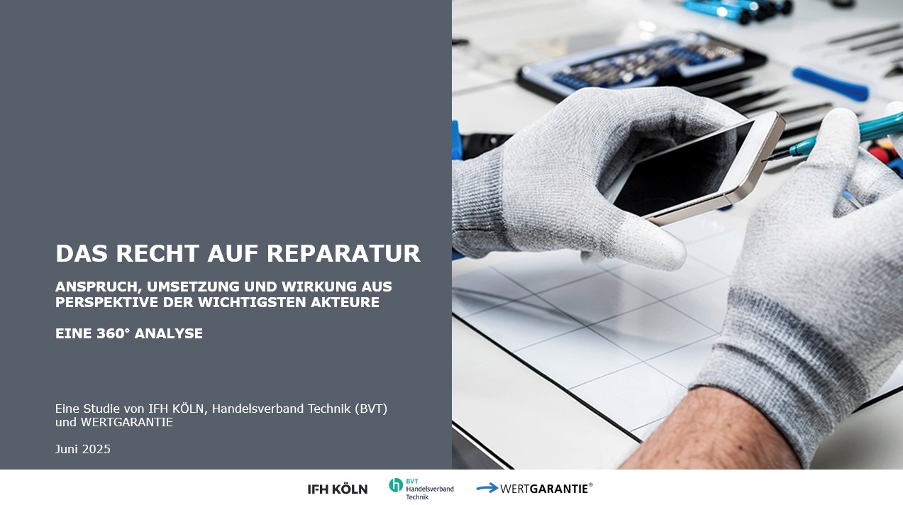 Studie Recht auf Reparatur 2025