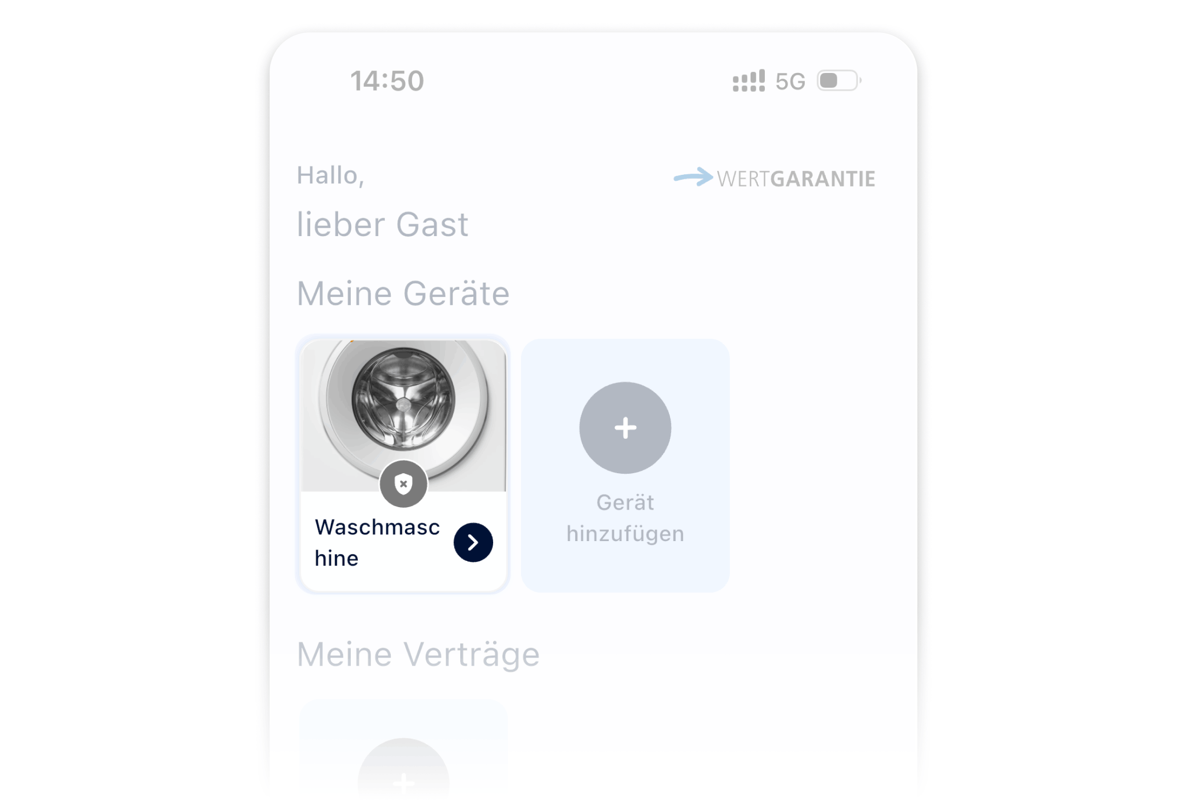 Techmanger App öffnen