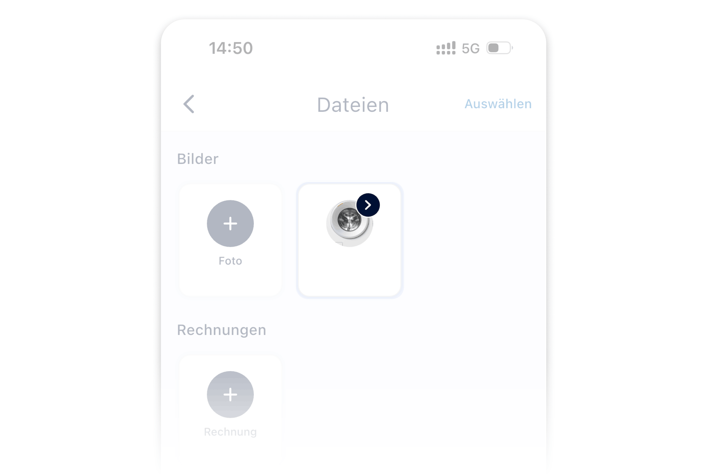Fotos und Belege anzeigen
