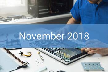 Reparatur-Index für Notebooks November 2018