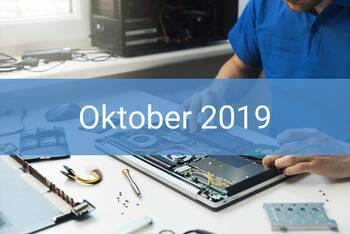 Reparatur-Index für Notebooks Oktober 2019