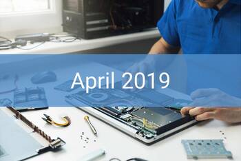Reparatur-Index für Notebooks April 2019