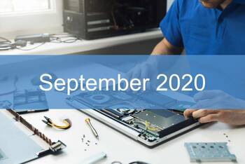 Reparatur-Index für Notebooks September 2020