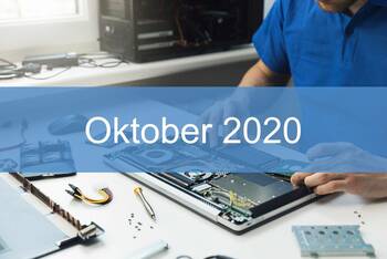Reparatur-Index für Notebooks Oktober 2020