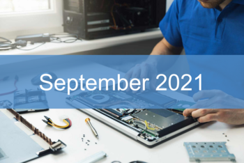 Reparatur-Index für Notebooks September 2021