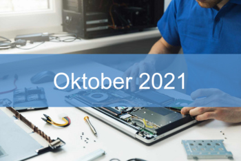 Reparatur-Index für Notebooks Oktober 2021
