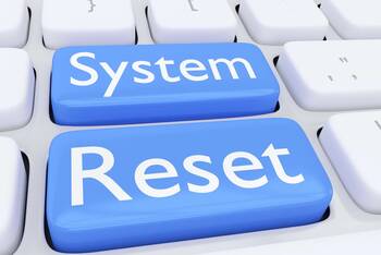System Reset Tasten auf Tastatur