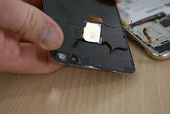 Huawei P10 lite Fingerabdrucksensor trennen