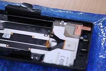 Sony Xperia E5 Displaykleber erhitzen