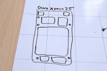 Sony Xperia Z5 Magnetboard