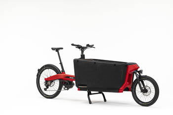 Das Cargo-E-Bike Douze Cycles x La mobilité Toyota