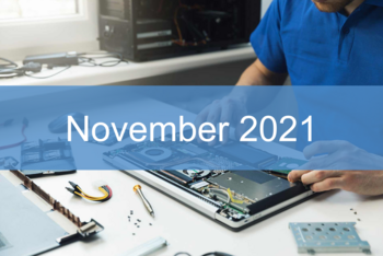Reparatur-Index für Notebooks November 2021