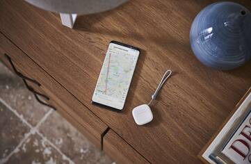 SmartThings Tracker und -App mit Landkarte für das Geofencing