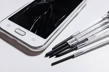 Das Display des Samsung Galaxy S6 ist kaputt