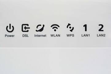 Netzwerk-Symbole eines Routers