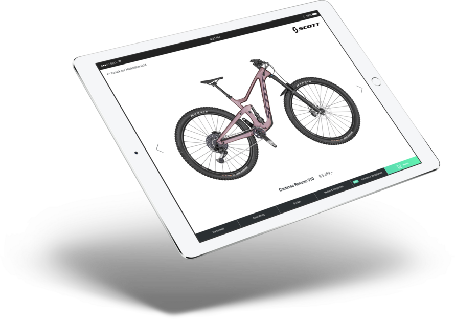 BikeCenter Tablet