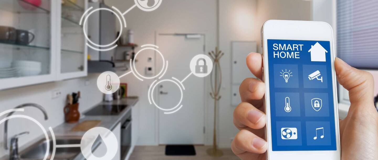Smart-Home-Steuerung mit dem Smartphone