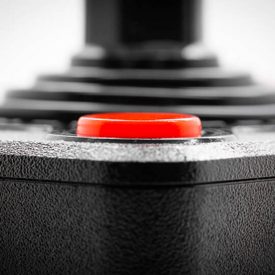 Nahaufnahme Atari Joystick