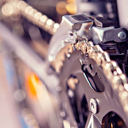 Closeup eines E-Bikes