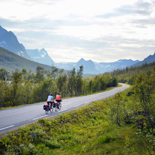 Fahrradtour durch Norwegen